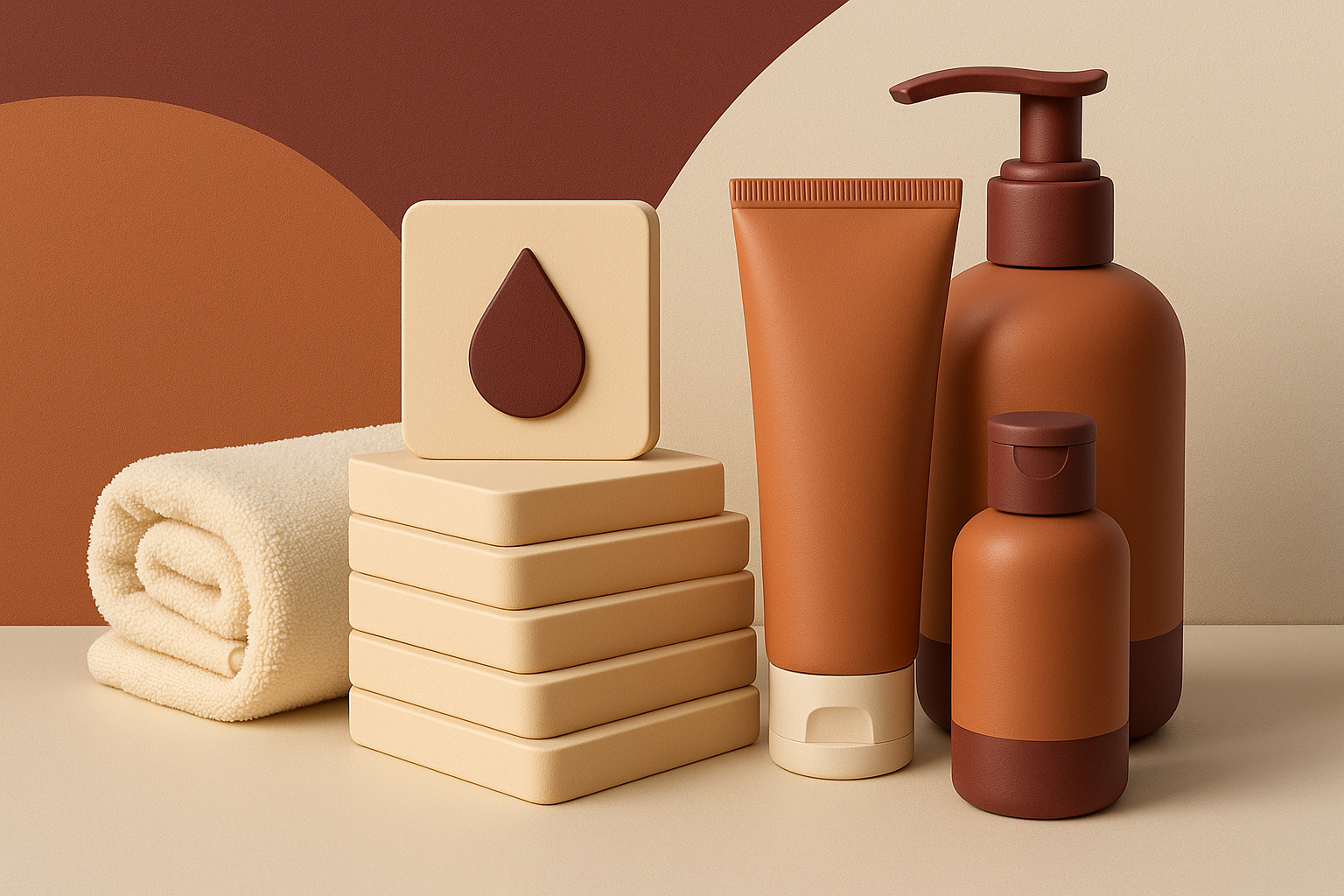 روتين العناية بعد الاستحمام