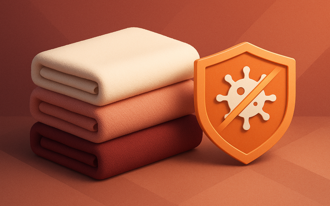 مناشف مضادة للبكتيريا