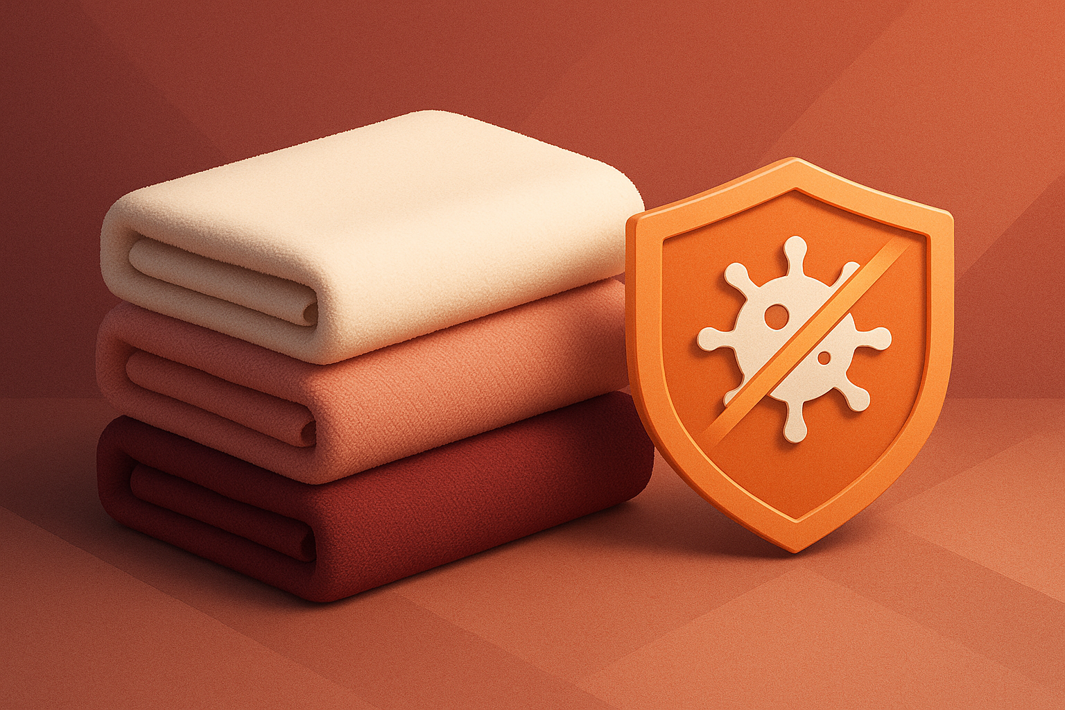 مناشف مضادة للبكتيريا