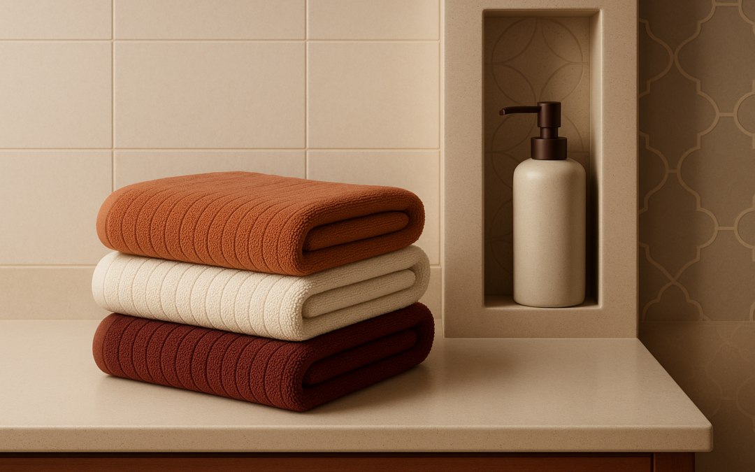 مناشف على الموضة