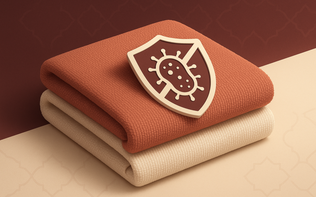 مناشف مضادة للبكتيريا