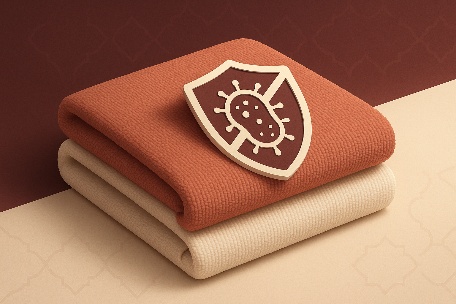 مناشف مضادة للبكتيريا